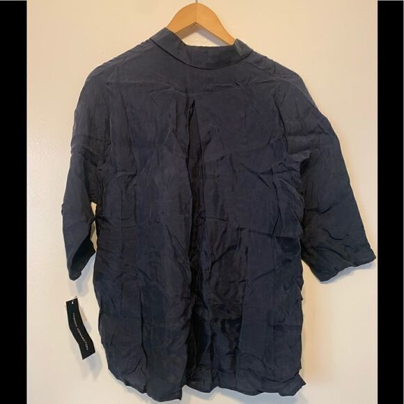 💞French Connection Etta 3/4 sleeve tunic blouse💞 size XS - Picture 5 of 8